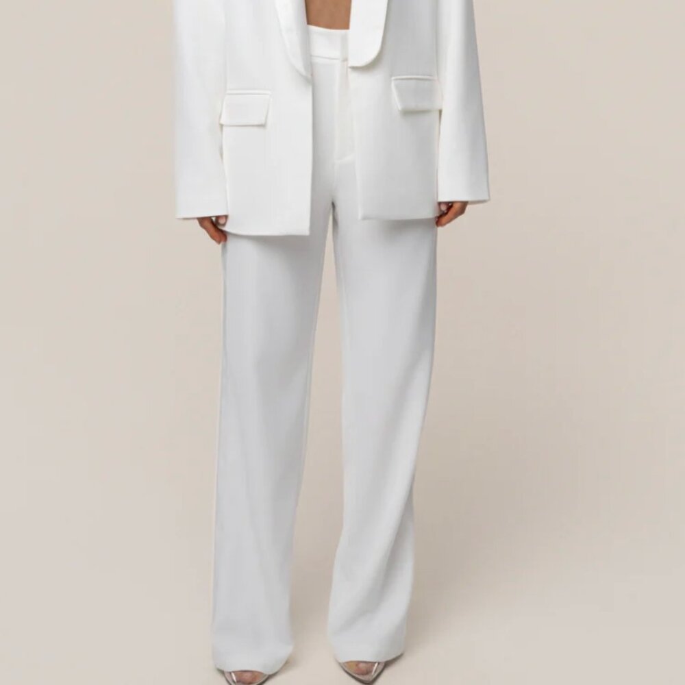 Ivory Suite Life Woven Pant
